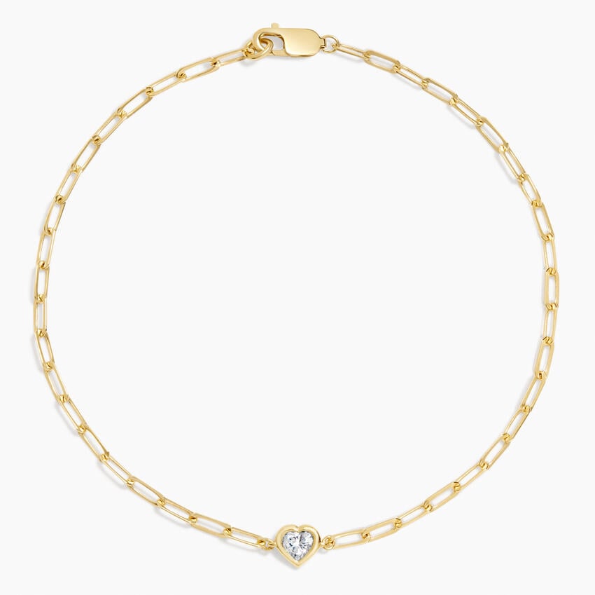 7 in. Diamond Paperclip Chain Bracelet (15_ct._tw.)