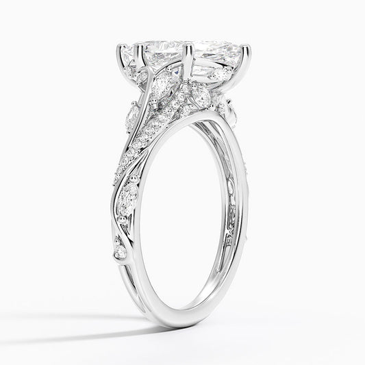 Begonia Vine Diamond Ring