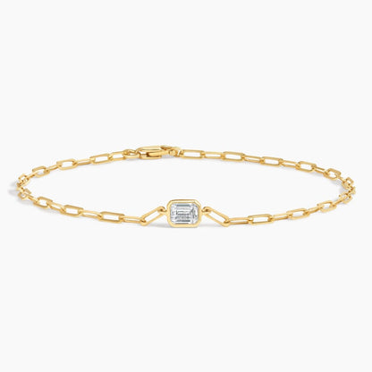 7 in. Diamond Paperclip Chain Bracelet (15_ct._tw.)