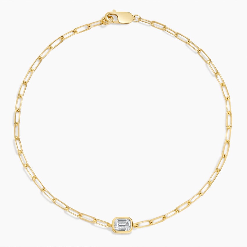 7 in. Diamond Paperclip Chain Bracelet (15_ct._tw.)