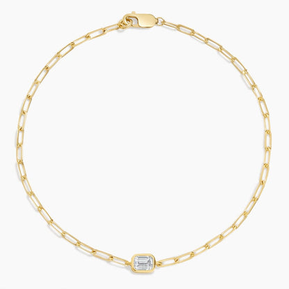 7 in. Diamond Paperclip Chain Bracelet (15_ct._tw.)