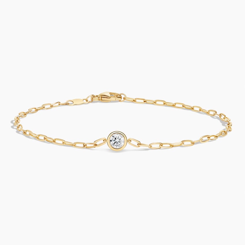 7 in. Diamond Paperclip Chain Bracelet (15_ct._tw.)