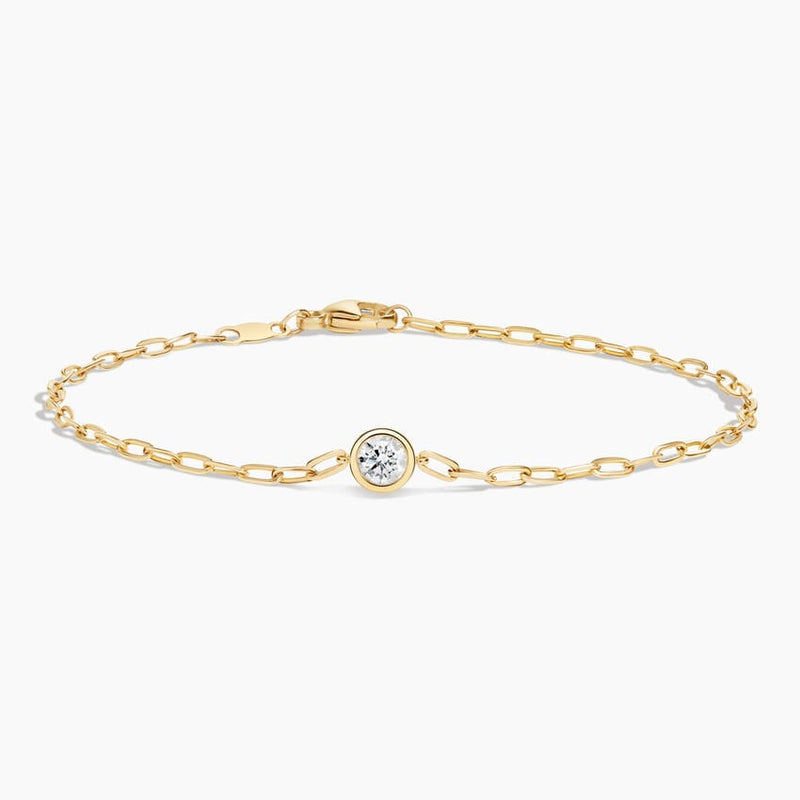 7 in. Diamond Paperclip Chain Bracelet (15_ct._tw.)