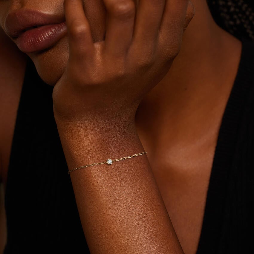 7 in. Diamond Paperclip Chain Bracelet (15_ct._tw.)