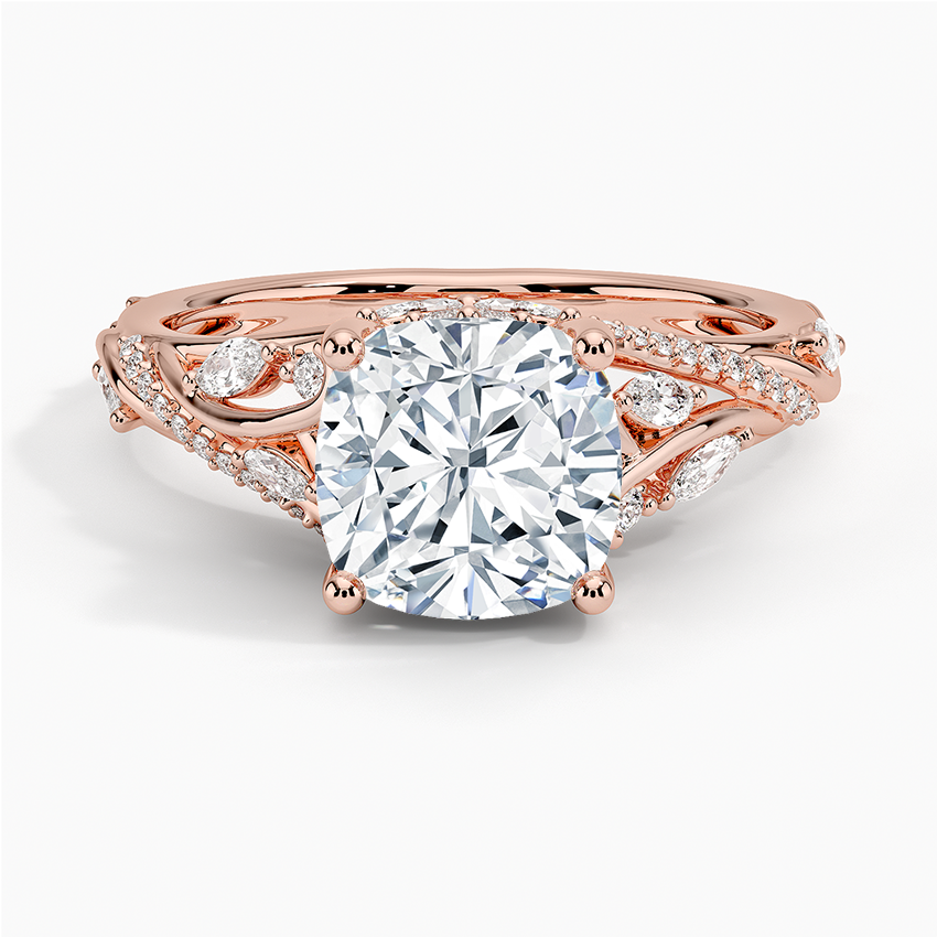 Begonia Vine Diamond Ring