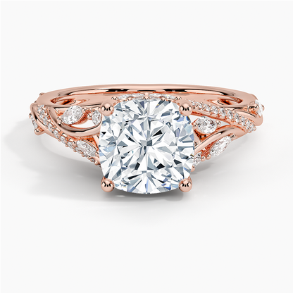 Begonia Vine Diamond Ring