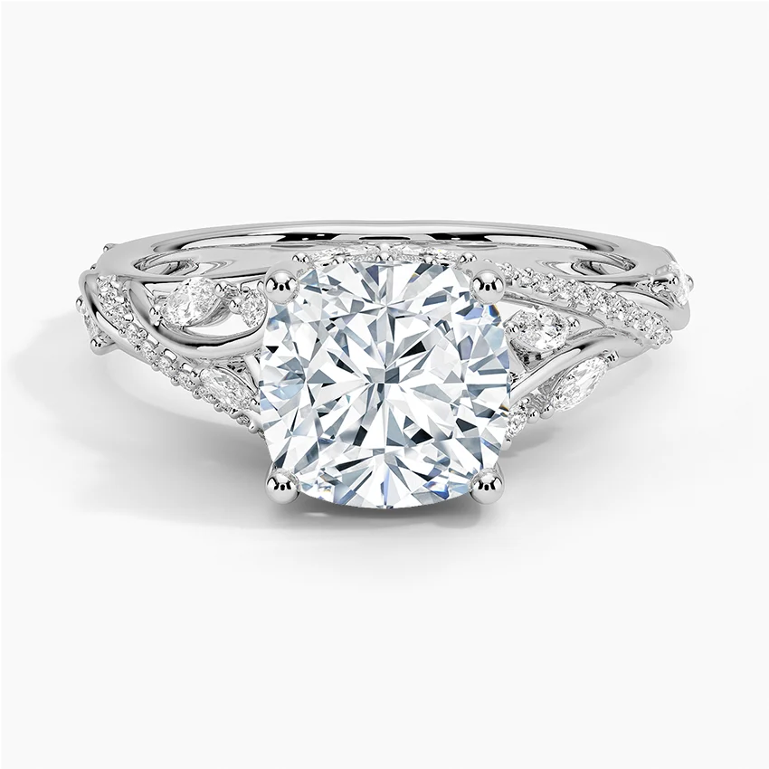 Begonia Vine Diamond Ring