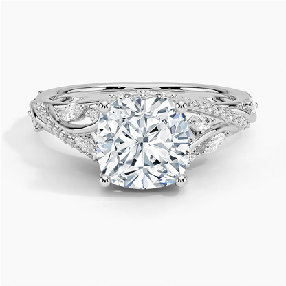 Begonia Vine Diamond Ring