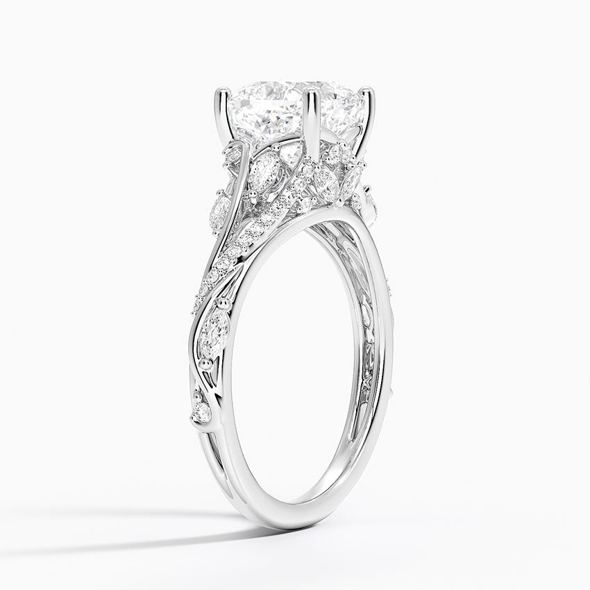 Begonia Vine Diamond Ring