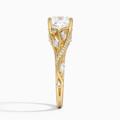 Begonia Vine Diamond Ring