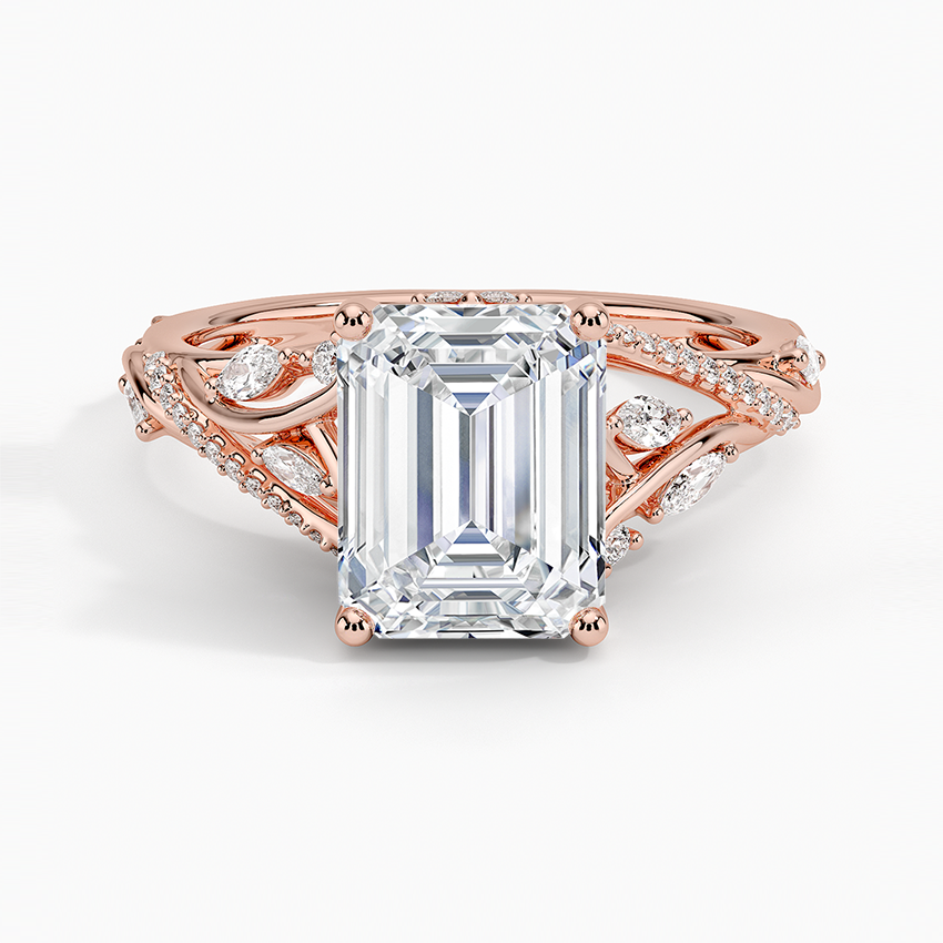 Begonia Vine Diamond Ring