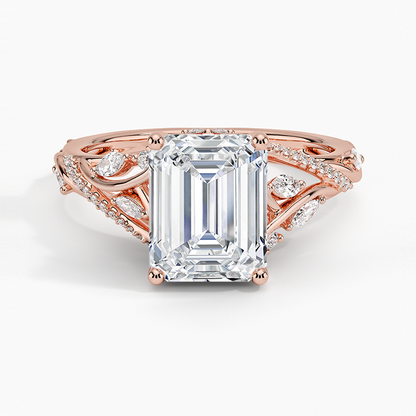 Begonia Vine Diamond Ring
