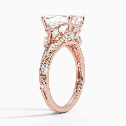 Begonia Vine Diamond Ring