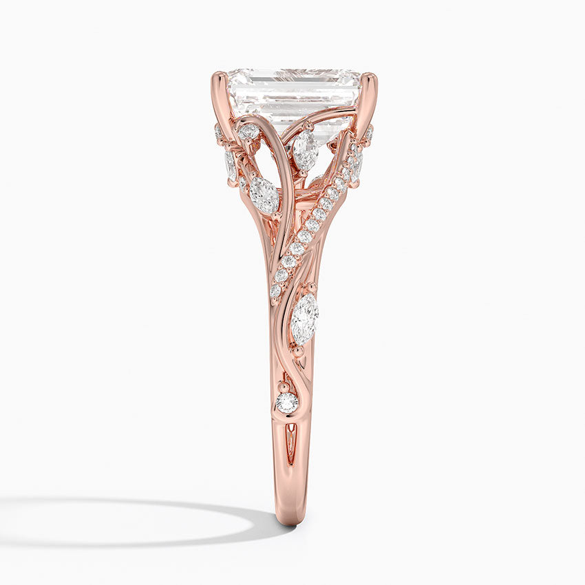 Begonia Vine Diamond Ring