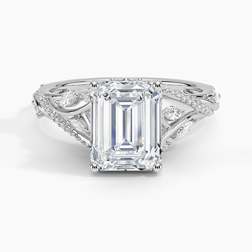Begonia Vine Diamond Ring