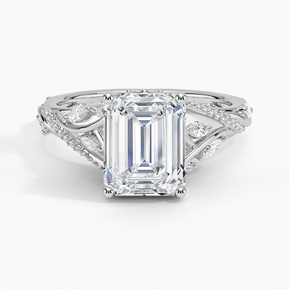 Begonia Vine Diamond Ring