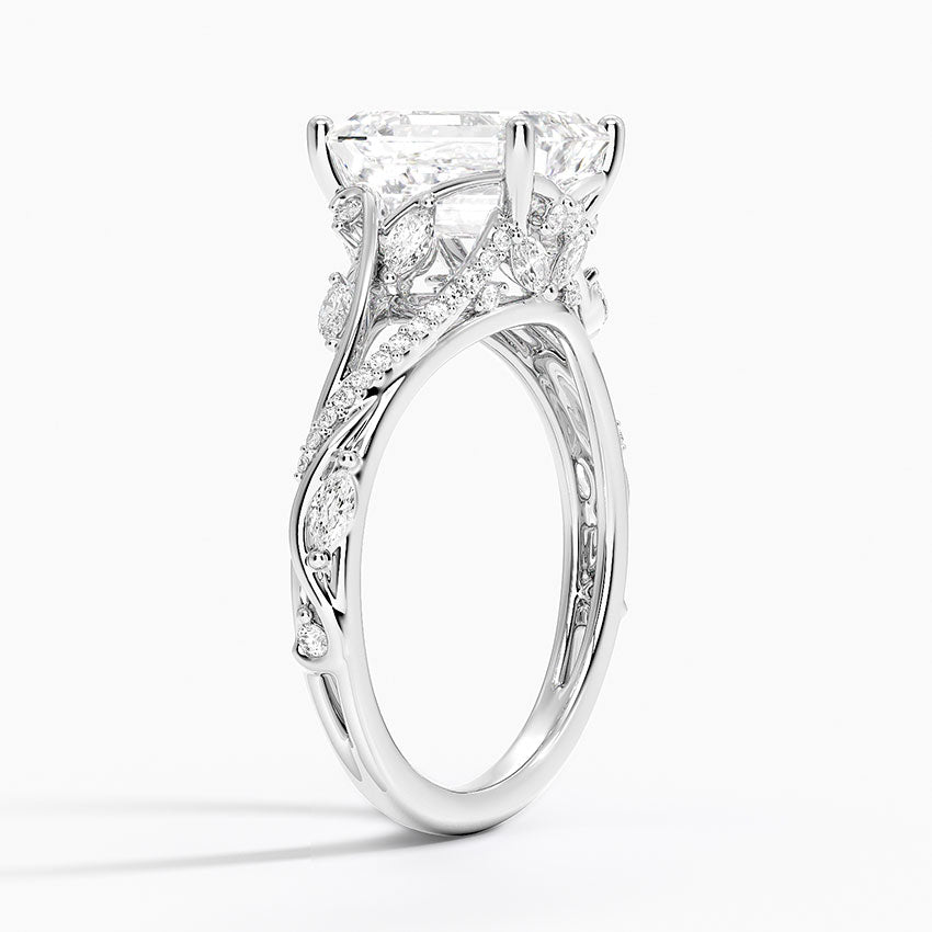 Begonia Vine Diamond Ring