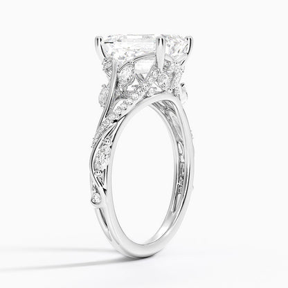Begonia Vine Diamond Ring