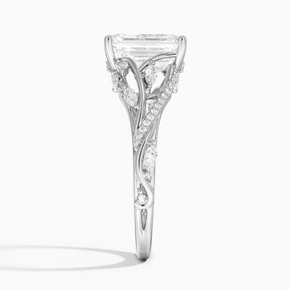 Begonia Vine Diamond Ring