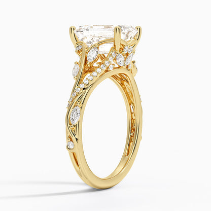 Begonia Vine Diamond Ring