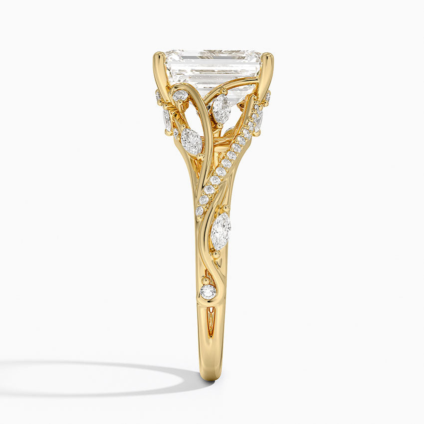 Begonia Vine Diamond Ring