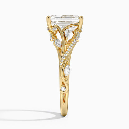 Begonia Vine Diamond Ring