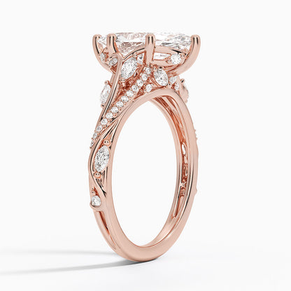 Begonia Vine Diamond Ring