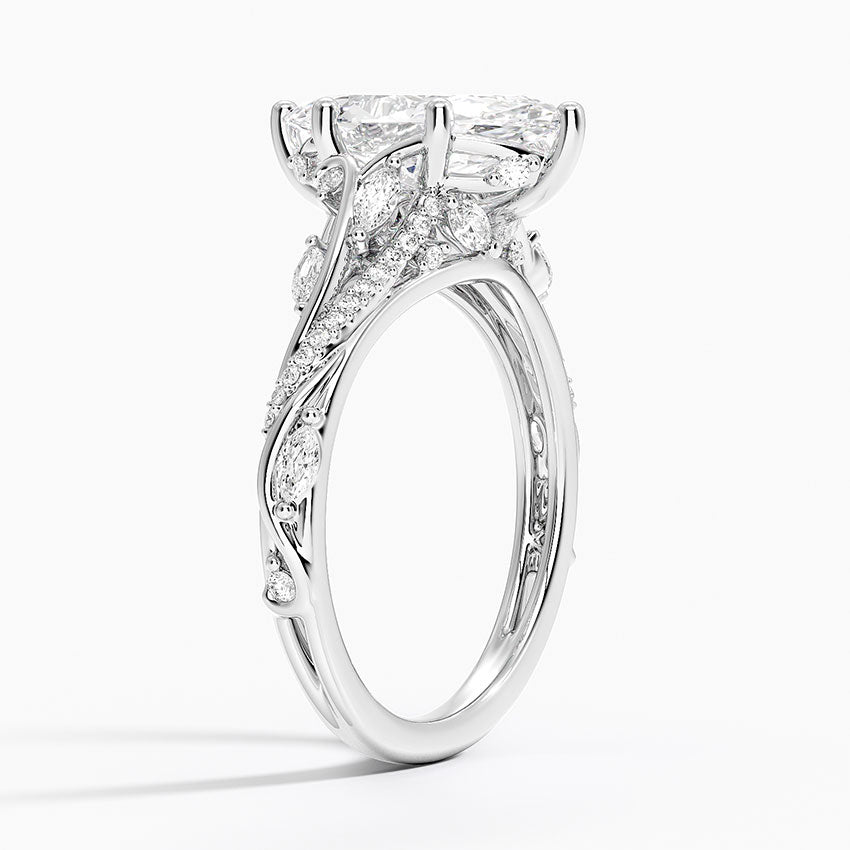 Begonia Vine Diamond Ring
