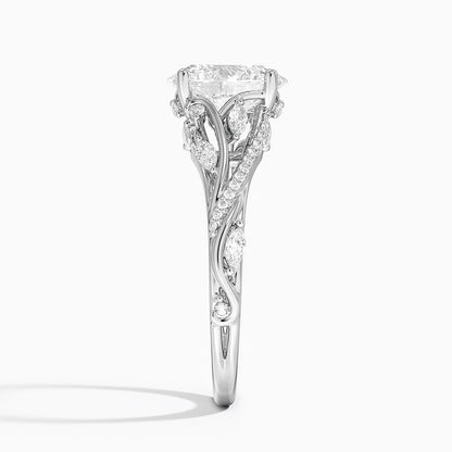 Begonia Vine Diamond Ring