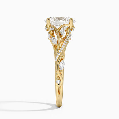 Begonia Vine Diamond Ring