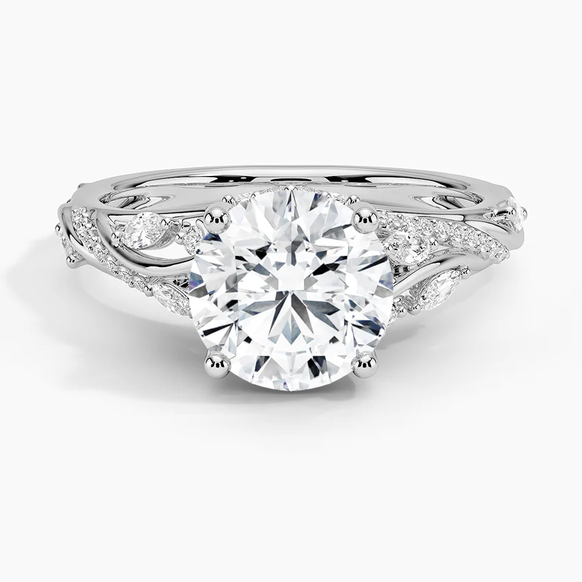 Begonia Vine Diamond Ring