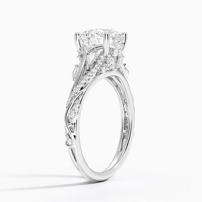 Begonia Vine Diamond Ring