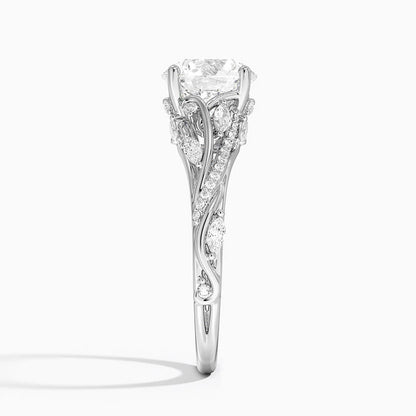 Begonia Vine Diamond Ring